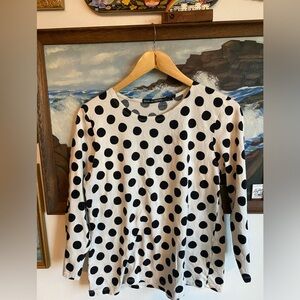 Polka dot Gudrun tee
